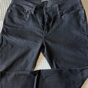 Classic Black Straight Leg Women's Jeans